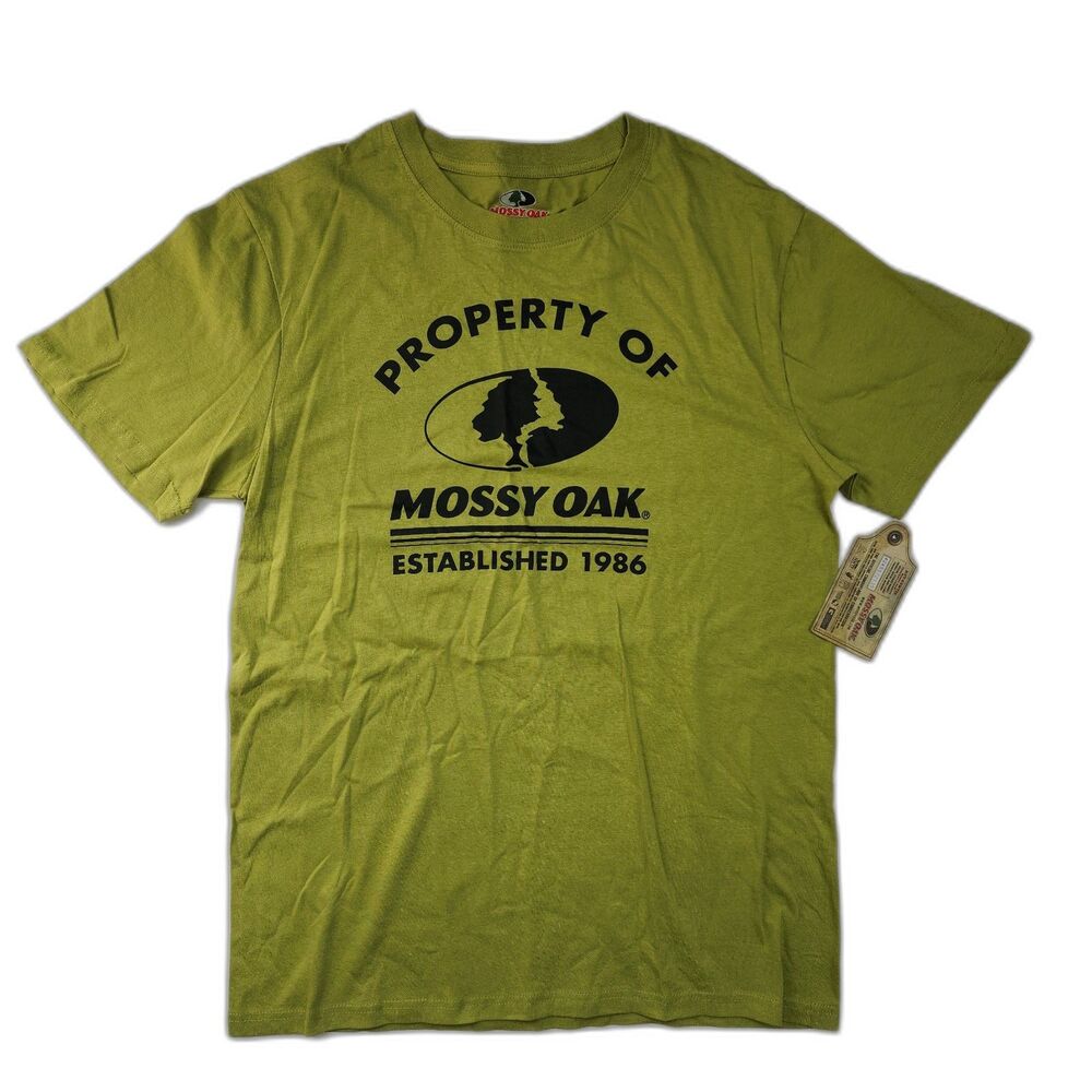 Mossy Oak Green Large Men's Tee Shirt NWT
